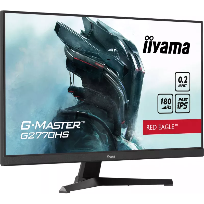 iiyama G-MASTER G2770HS-B1 datora monitors 68,6 cm (27 colli) 1920 x 1080 pikseļi Full HD LCD Melns