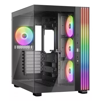 PC korpuss be quiet! LIGHT BASE 600 LX Midi Tower Melns