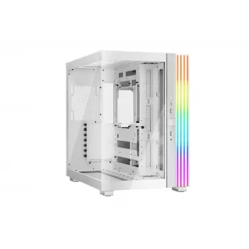 PC korpuss be quiet! LIGHT BASE 600 DX White Midi Tower, ATX/microATX/Mini-ATX, stikla sāns, RGB priekšpuse, USB-C