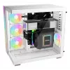 PC korpuss be quiet! LIGHT BASE 600 DX White Midi Tower, ATX/microATX/Mini-ATX, stikla sāns, RGB priekšpuse, USB-C