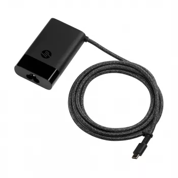 HP 671R3UT#ABB USB-C 65 W portatīvā datora lādētājs, lietošanai telpās, ieejas spriegums 90 V / AC 115/230 V, izeja 5/9/12/15/20 V, melns