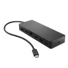HP Universal USB-C Multiport Hub, vadu, USB 3.2 Gen 2 (3.1 Gen 2) Type-C, 10,100,1000 Mbit/s, melns, melns, 4K Ultra HD