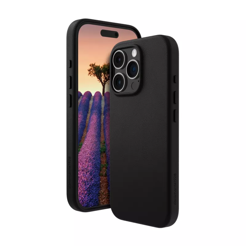 Cover dbramante1928 Roskilde MagSafe iPhone 16 Pro Melns