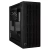 PC Case ASUS ProArt PA602 Wood Edition Midi Tower Melns — Wood, ATX/EATX support, Tempered glass, 4×3.5 inch / 8×2.5 inch, GPU up to 450 mm