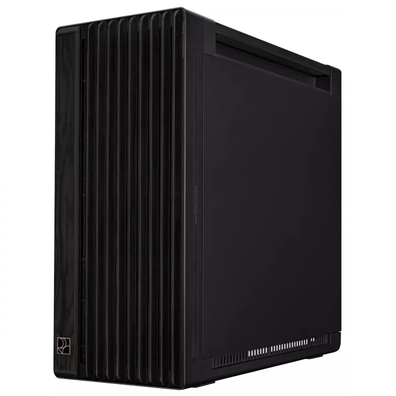 PC Case ASUS ProArt PA602 Wood Edition Midi Tower Melns — Wood, ATX/EATX support, Tempered glass, 4×3.5 inch / 8×2.5 inch, GPU up to 450 mm