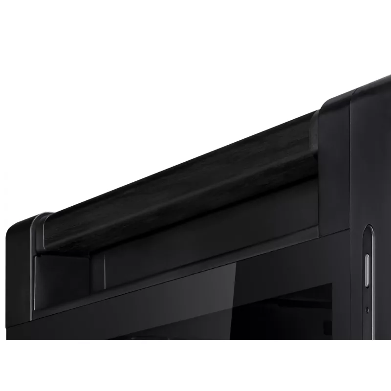 PC Case ASUS ProArt PA602 Wood Edition Midi Tower Melns — Wood, ATX/EATX support, Tempered glass, 4×3.5 inch / 8×2.5 inch, GPU up to 450 mm