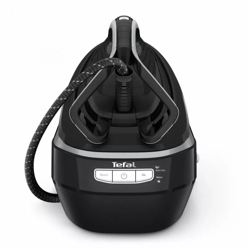 Tefal Pro Express Vision GV9821 3000 W 1.2 L Durilium AirGlide Autoclean zole Melns, Sudrabs