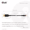 CLUB3D Mini DisplayPort™ uz DisplayPort™ Divvirzienu VESA DP80 Sertificēts Kabelis M/M 1m/3.28ft