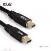 CLUB3D MiniDisplayPort™ uz MiniDisplayPort divvirzienu VESA DP80 sertificēts kabelis M/M 1m/3,28 pēdas
