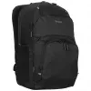 Klēpjdatora mugursoma Targus Classic EcoSmart 40,6 cm (16 collas), melna, ar 3 priekšējām kabatām