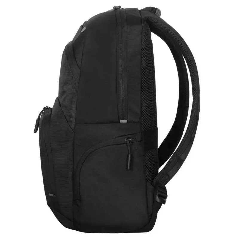 Klēpjdatora mugursoma Targus Classic EcoSmart 40,6 cm (16 collas), melna, ar 3 priekšējām kabatām