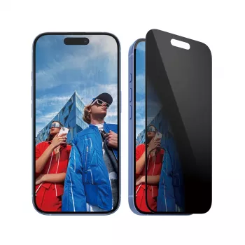 PanzerGlass ® Privātuma ekrāna aizsargs iPhone 16 | 15 | Ultra-Wide Fit ar EasyAligner