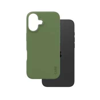 PanzerGlass CARE™ by ® Case zaļa iPhone 16