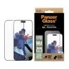 PanzerGlass ® ekrāna aizsargs ar alumīnija rāmi iPhone 16 Pro Max| Īpaši plašs pārklājums