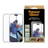PanzerGlass ® ekrāna aizsargs ar alumīnija rāmi iPhone 16 Pro Max| Īpaši plašs pārklājums