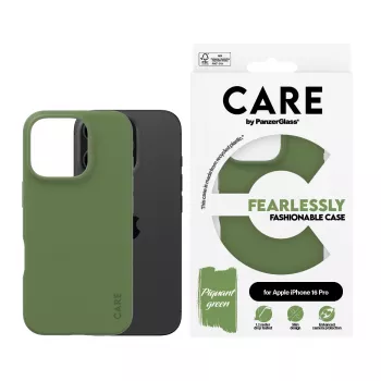 Cover PanzerGlass CARE by ® moderns vāciņš zaļa iPhone 16 Pro
