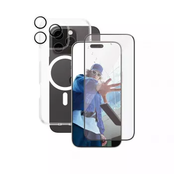 PanzerGlass ® | CARE by ® Flagship 3-in-1 komplekts iPhone 16 Pro Max
