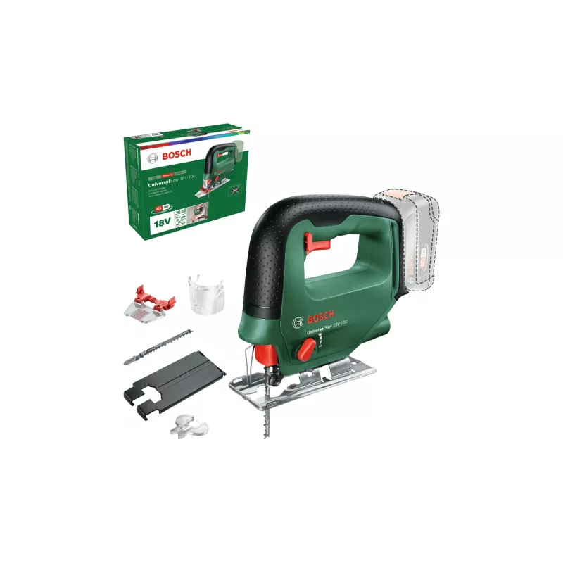 Bosch Universal Saw 18V-100 elektriskais figūrzāģis 2600 spm 2 kg