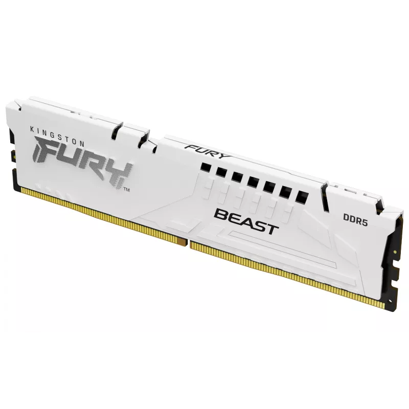 Kingston Technology FURY Beast 32GB 6000MT/s DDR5 CL36 DIMM (2 komplekts) Balts EXPO