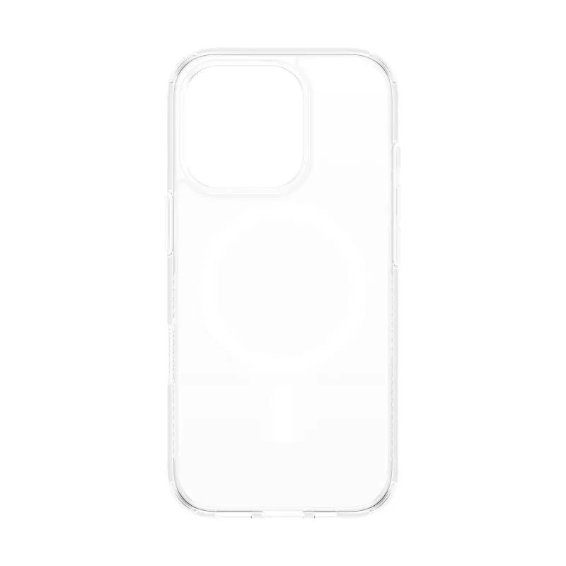 Cover PanzerGlass HardCase Transparent w. balta MagSafe iPhone 16 Pro