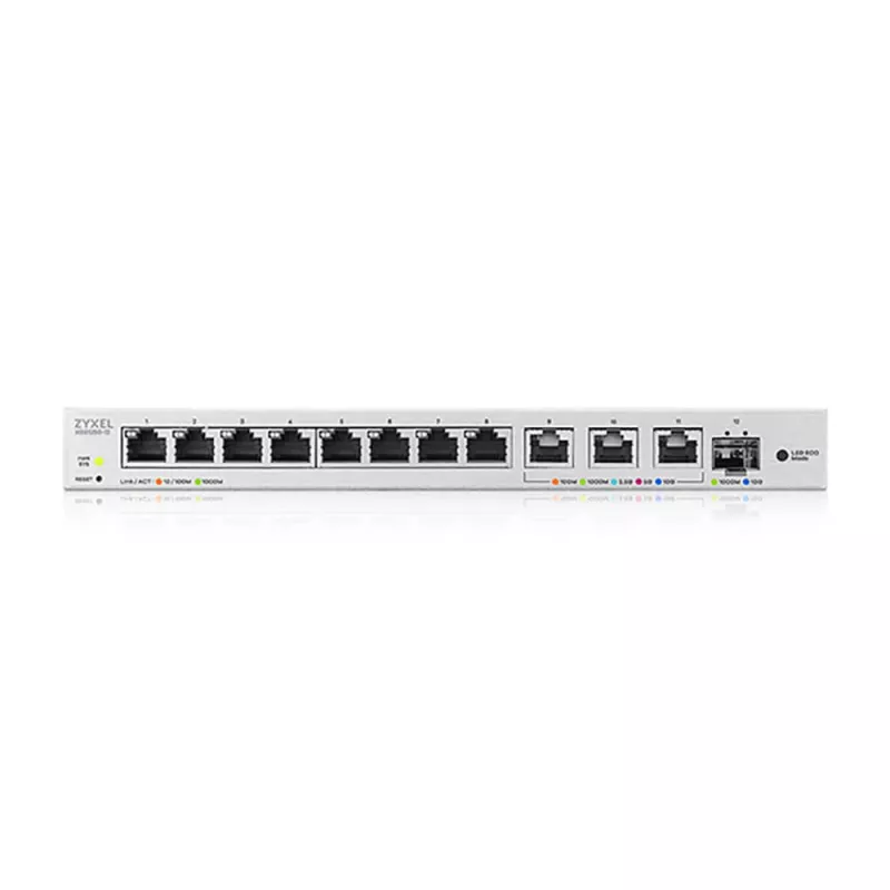 Zyxel XGS1250-12 pārvaldāms L2 10G Ethernet (100/1000/10000) pelēks