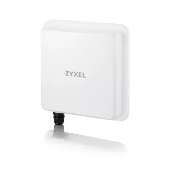 Zyxel Nebula FWA710 bezvadu maršrutētājs Multi-Gigabit Ethernet Divu joslu (2.4 GHz / 5 GHz) 5G Balts