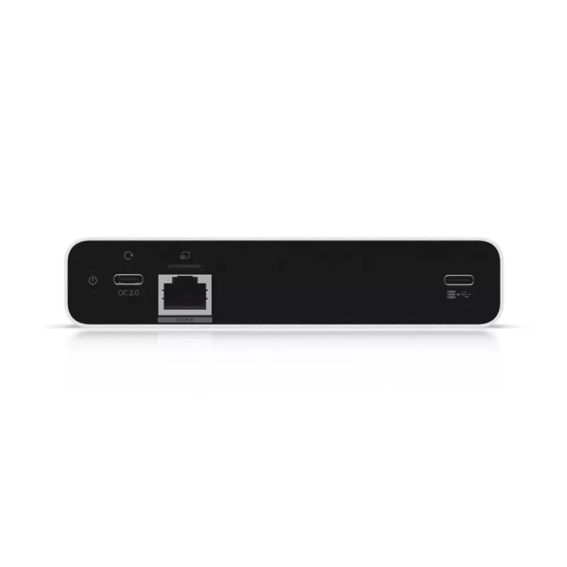 Tīkla vārteja/kontrolieris UBIQUITI CloudKey+ UCK-G2-SSD ar 1 TB SSD, 3 GB RAM, OLED displeju, PoE, Gigabit Ethernet