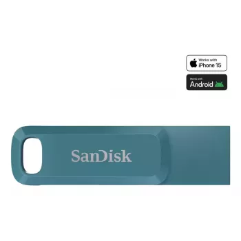 WESTERN DIGITAL SanDisk Ultra Dual Drive Go - 512 GB USB zibatmiņa - USB-C / USB-A - Navagio Bay