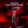 HyperX QuadCast 2 - USB mikrofons (melns), Podcast mikrofons, -7.5 dB, 20 - 20000 Hz, 0.05%, 32 Ω, 24 bit