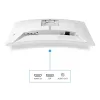 Philips Evnia 5000 27M2C5501/00 datora monitors 68.6 cm (27 colli) 2560 x 1440 pikseļi Quad HD LCD Balts