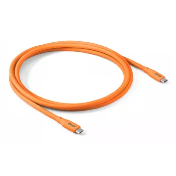 CLUB3D Kabel / Adapter USB kabelis USB4 Gen 2x2 2 m USB C oranžs