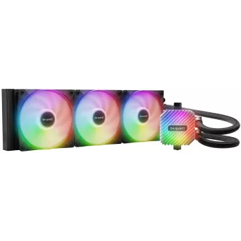 be quiet LIGHT LOOP 360mm Black procesora šķidruma dzesētājs (visi vienā) 12 cm 1 gab.