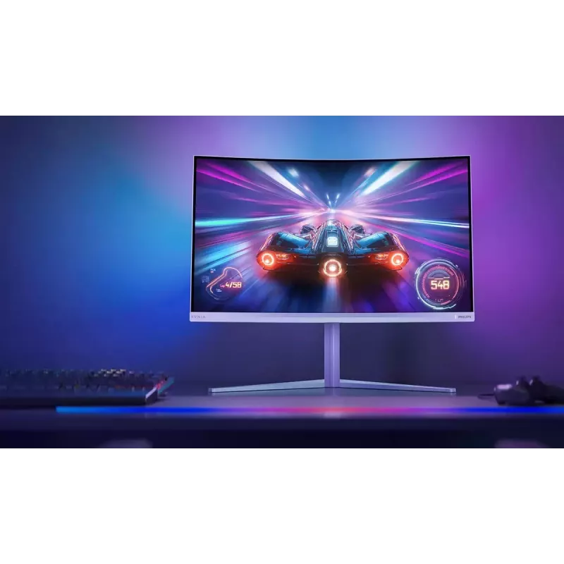 Philips Evnia 5000 32M2C5501/00 datora monitors 80 cm (31,5 collu) 2560 x 1440 pikseļi Quad HD LCD Balts