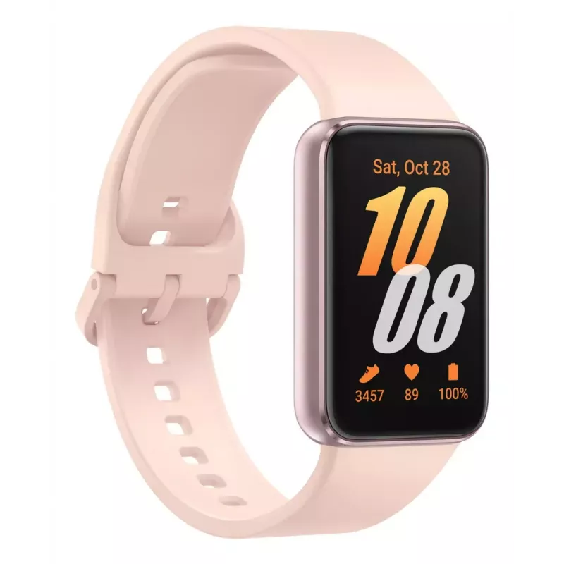 Samsung Galaxy Fit3 4,06 cm (1,6 collu) AMOLED 40 mm Digitāls 256 x 402 pikseļi Skārienekrāns Rožu zelts