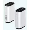Galda maršrutētājs ZTE G5C divjoslu Wi‑Fi 802.11ac (Wi‑Fi 6 AX1800, NanoSIM, 2×Gigabit LAN, USB-A)