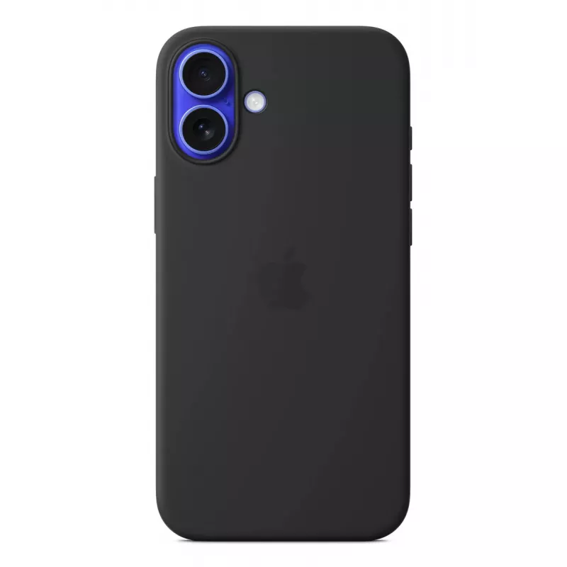 APPLE iPhone 16 Plus - Silikona maciņš ar MagSafe - Melns
