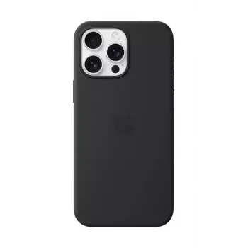 APPLE Apple silikona maciņš ar MagSafe iPhone 16 Pro Max Melns