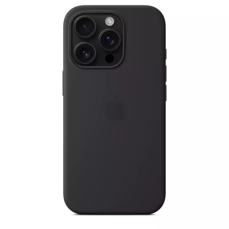 APPLE Apple silikona maciņš ar MagSafe iPhone 16 Pro melns