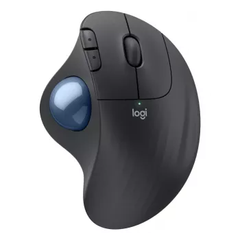 LOGITECH Ergo M575s Bezvadu Trackball - Grafīts+zils lodīte