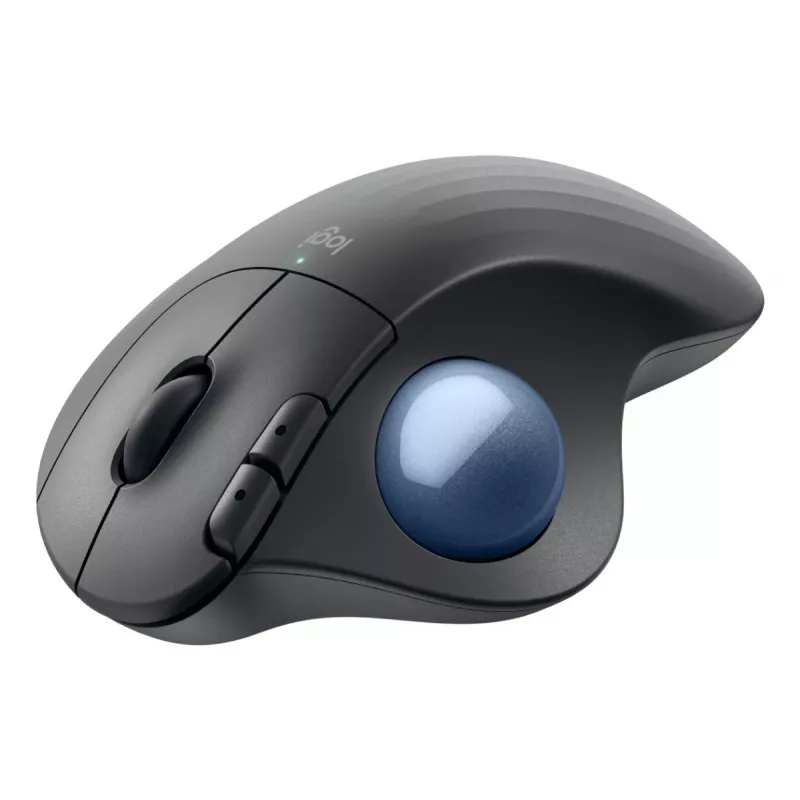 LOGITECH Ergo M575s Bezvadu Trackball - Grafīts+zils lodīte