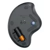 LOGITECH Ergo M575s Bezvadu Trackball - Grafīts+zils lodīte