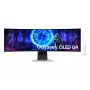 Samsung G95SD datora monitors 124,5 cm (49 colli) 5120 x 1440 pikseļi Dual QHD OLED Sudrabs