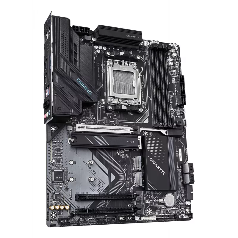 Mātesplate GIGABYTE X870 GAMING WIFI6 ATX, AMD X870, Socket AM5, DDR5, 4x DIMM, līdz 256 GB, Wi‑Fi 6, 2.5Gb LAN