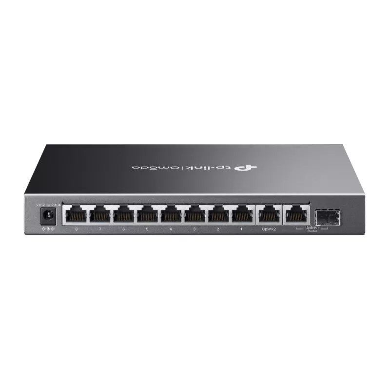 Pārvaldāms slēdzis TP-Link Omada ES210GMP 10 portu Gigabit Ethernet PoE
