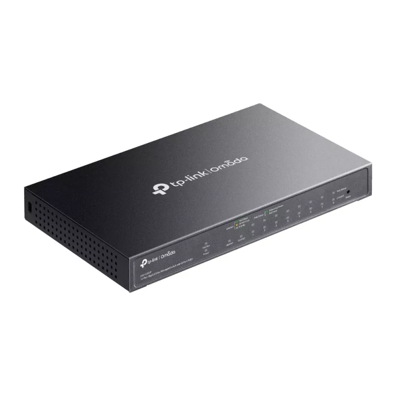 Pārvaldāms slēdzis TP-Link Omada ES210GMP 10 portu Gigabit Ethernet PoE