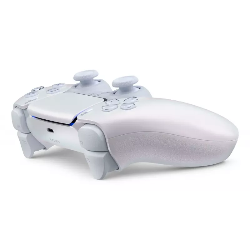 Bezvadu spēļu kontrolieris Sony PlayStation 5 S1000044424 — Bluetooth un USB-C, Pērļu krāsa, 12 h baterija, vibrācija, austiņu izeja