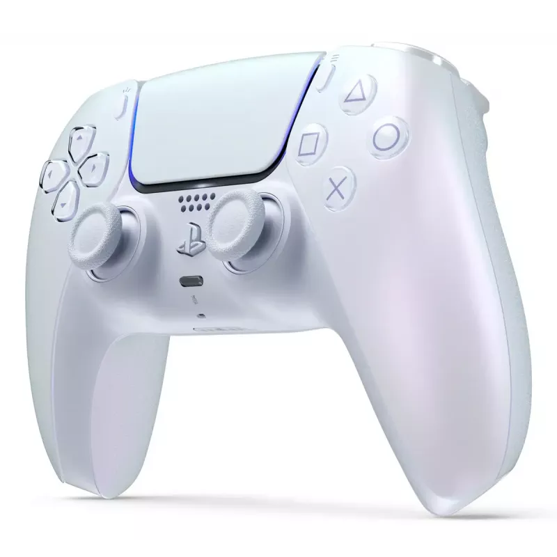 Bezvadu spēļu kontrolieris Sony PlayStation 5 S1000044424 — Bluetooth un USB-C, Pērļu krāsa, 12 h baterija, vibrācija, austiņu izeja