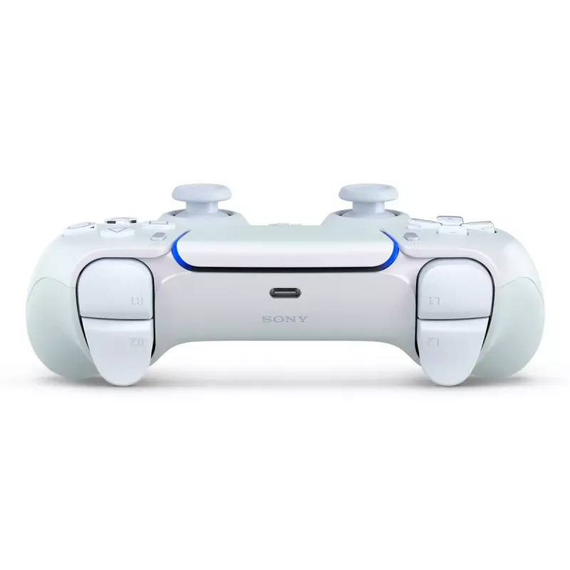 Bezvadu spēļu kontrolieris Sony PlayStation 5 S1000044424 — Bluetooth un USB-C, Pērļu krāsa, 12 h baterija, vibrācija, austiņu izeja