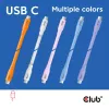 USB C kabelis CLUB3D CAC-3004 2m Violeta