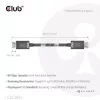 CLUB3D DisplayPort™ 2.1 Bi-Directional VESA DP80 Certified kabelis 4K240Hz, 8K60Hz or 10K60Hz M/M 1.6m/5.25ft
